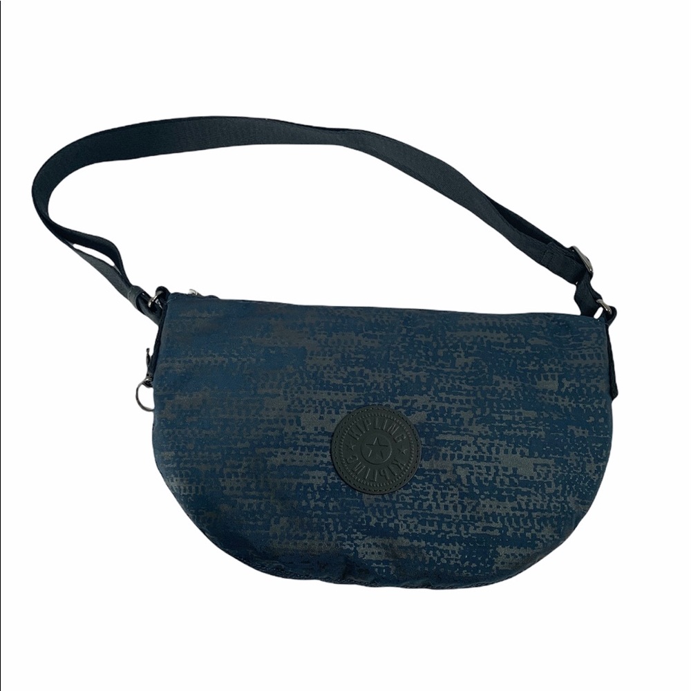 Kipling Emelia Blue Eclipse Print Crossbody Bag